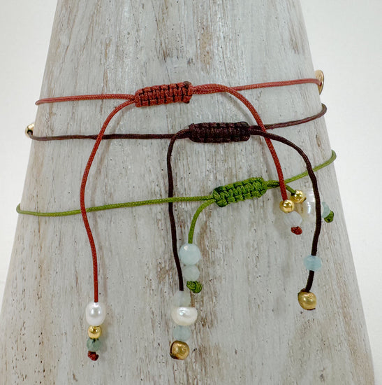 Bracelet FINEZZA LIA Vert d'eau - Amazonite - MTFORJEL