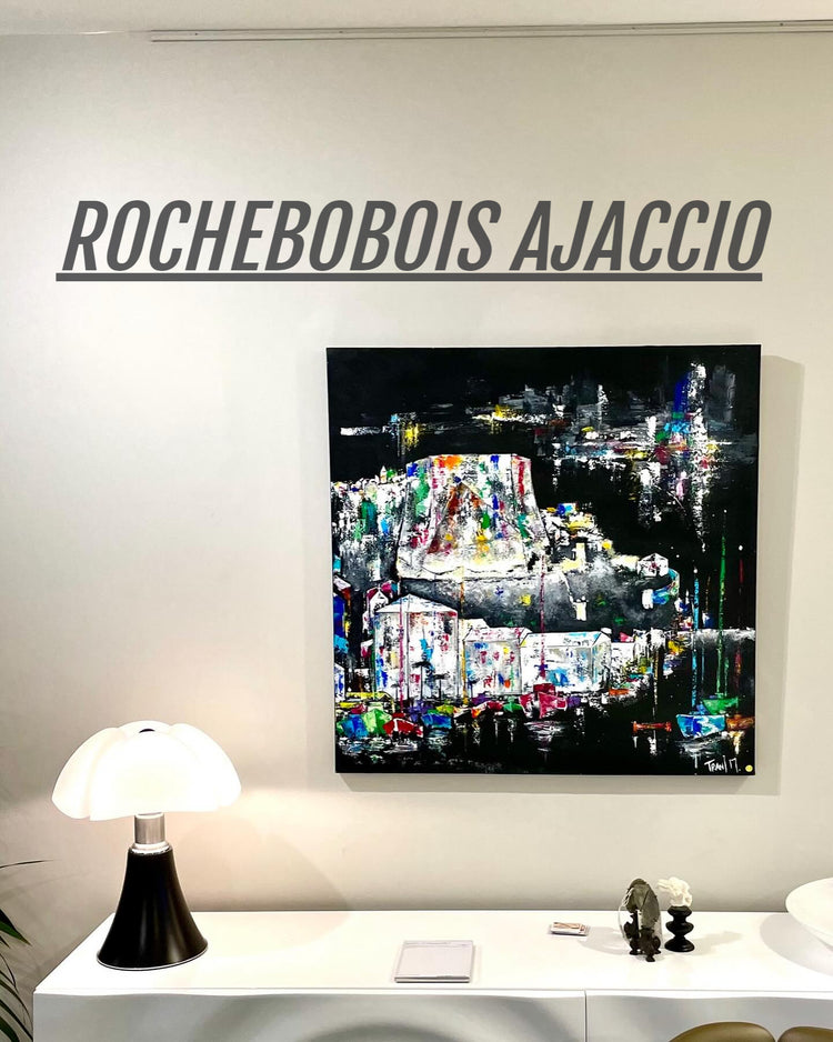 Bonifacio by night. Inspiré du fantastique festival "FESTI LUMI" organisé tous les ans en début d'été