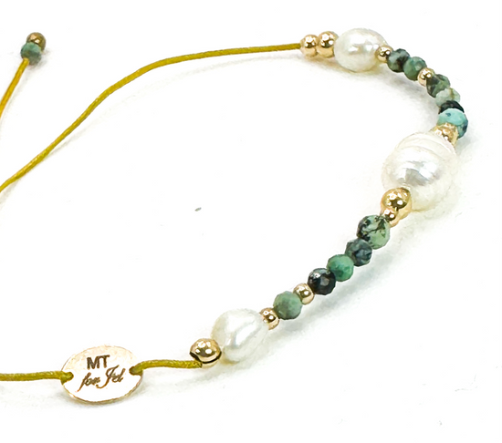 Bracelet FINEZZA LIA Bleu turquoise - Turquoise - MTFORJEL