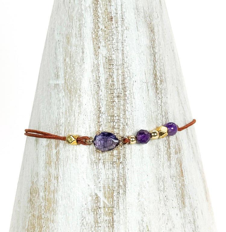 Bracelet ACQUA LARMA n°2 Violet - MTFORJEL
