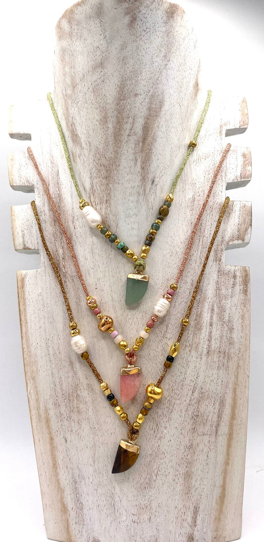 Collier DANTI Bleu turquoise - Turquoise - MTFORJEL