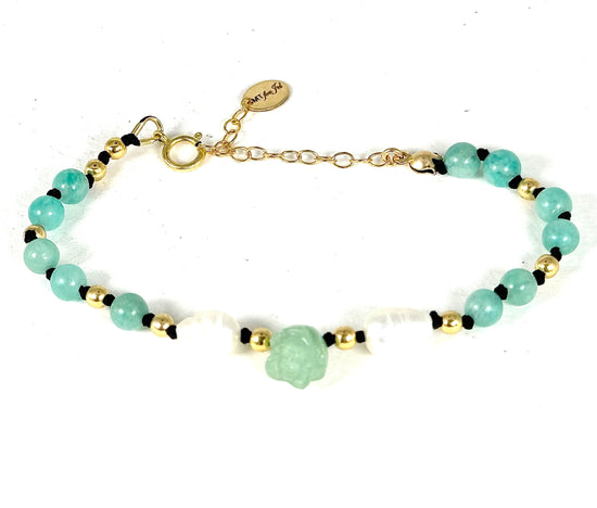 Bracelet FIORE | Aventurine et amazonite - MTFORJEL