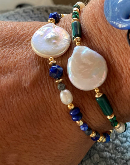 Bracelet DOLCEZZA Bleu - Lapis Lazuli - MTFORJEL