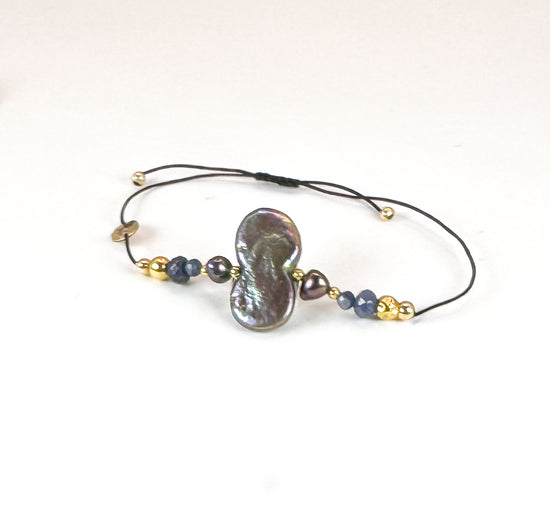Bracelet INFEZZA LIA Bleu - Lapis Lazuli - MTFORJEL