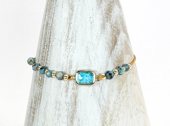 Bracelet ACQUA RETA Bleu ciel - MTFORJEL