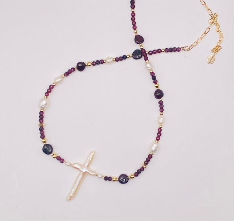 Collier FERVORE n°1 Grenat - MTFORJEL