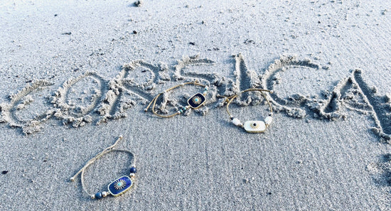 Bracelet USOLE Bleu  - Lapiz lazuli et turquoise - MTFORJEL