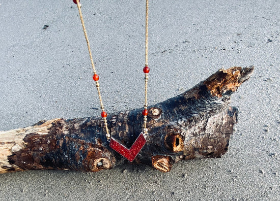 Collier VITTORIA Rouge - MTFORJEL