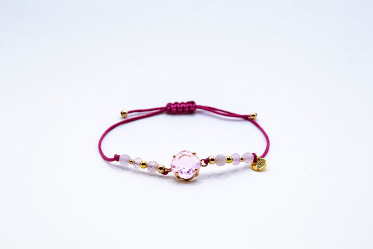 Bracelet ACQUA PAVI n°1 Rose pâle - MTFORJEL