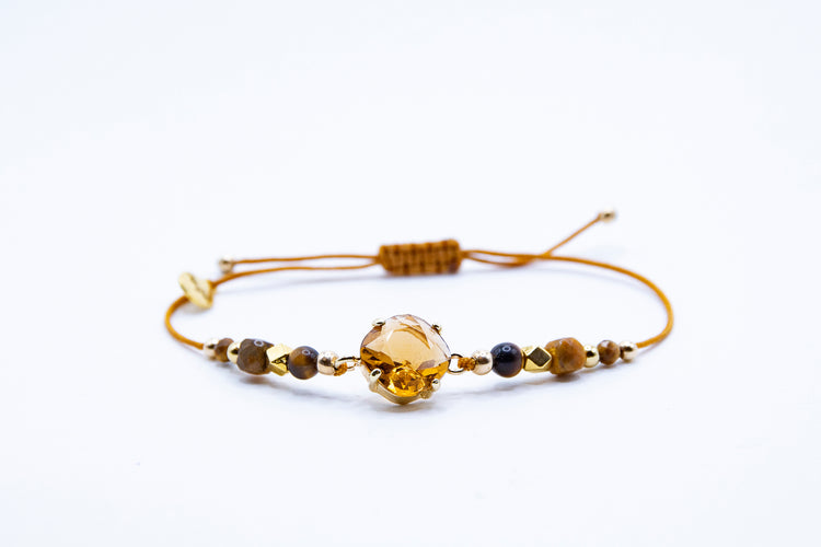 Bracelet ACQUA PAVI n°1  Marron - MTFORJEL