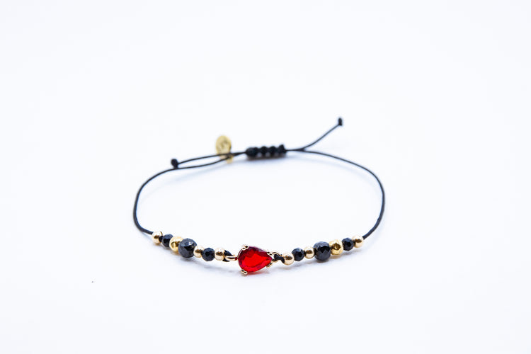 Bracelet ACQUA LARMA n°1 Rouge - MTFORJEL