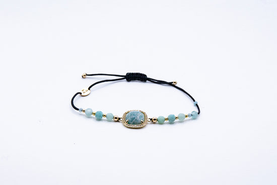 Bracelet PAVIMENTA n°2 Vert clair - Amazonite - MTFORJEL