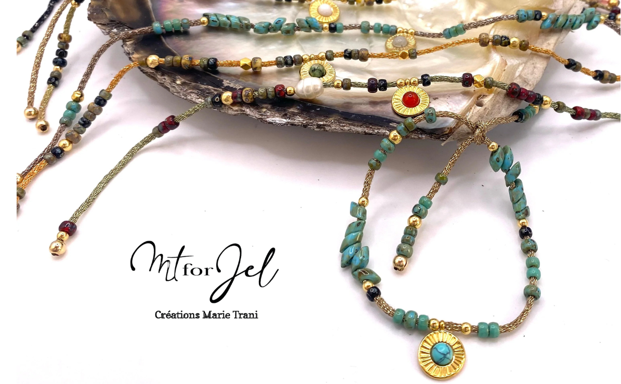 Les bracelets ALIGA - A nouer soi-même