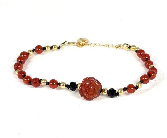 Bracelet FIORE | Cornaline - MTFORJEL