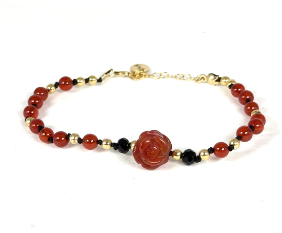 Bracelet FIORE | Cornaline - MTFORJEL