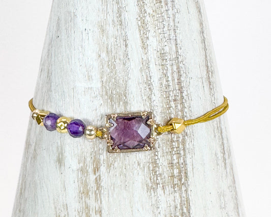 Bracelet ACQUA RETA n°1 Violet - MTFORJEL