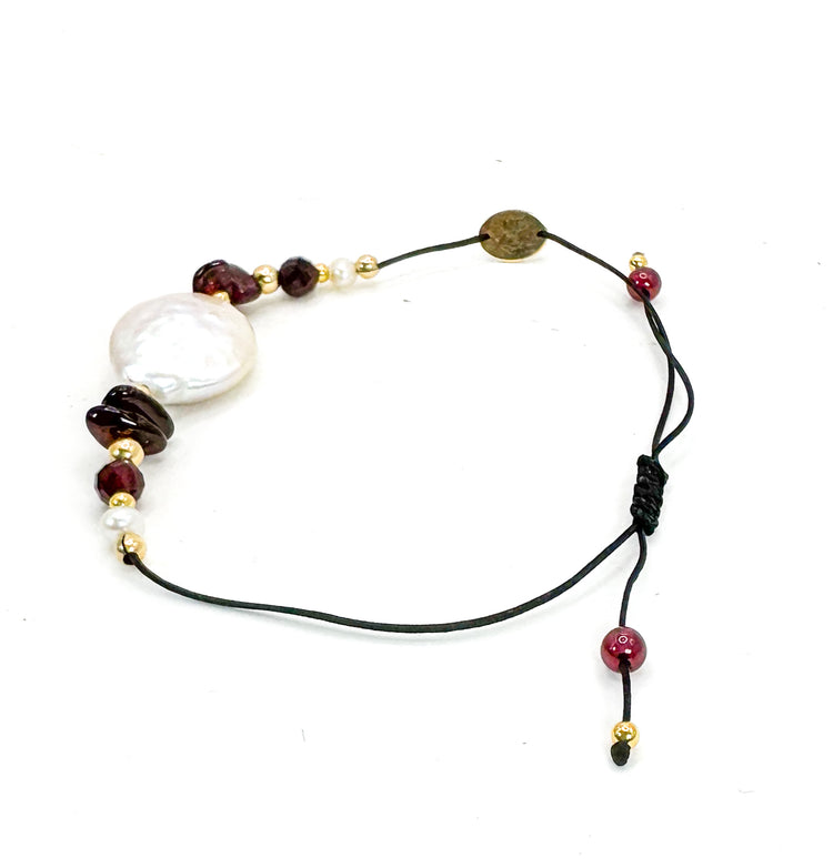 Bracelet DOLCEZZA LIA Bordeaux - Grenat - MTFORJEL
