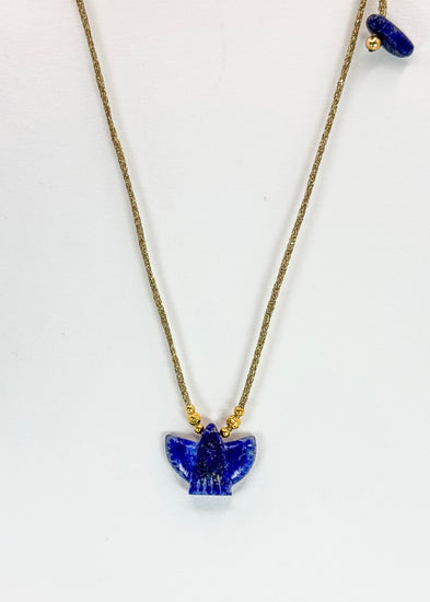 Collier ANIMALACELU  Bleu n°2 - Lapis lazuli - MTFORJEL