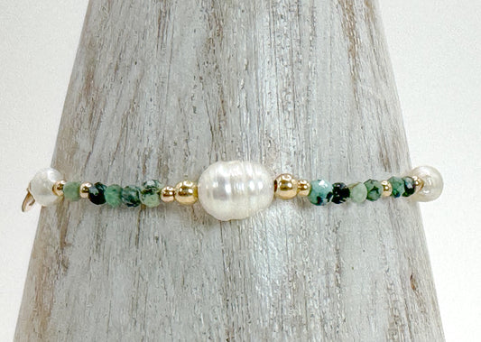 Bracelet FINEZZA LIA Bleu turquoise - Turquoise - MTFORJEL