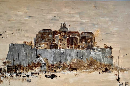 Calvi au temps d'avant, comme une ancienne carte postale.