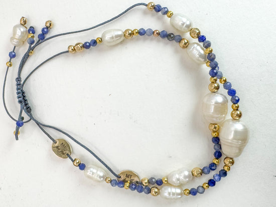 Bracelet FINEZZA LIA Bleu - Lapis Lazuli - MTFORJEL