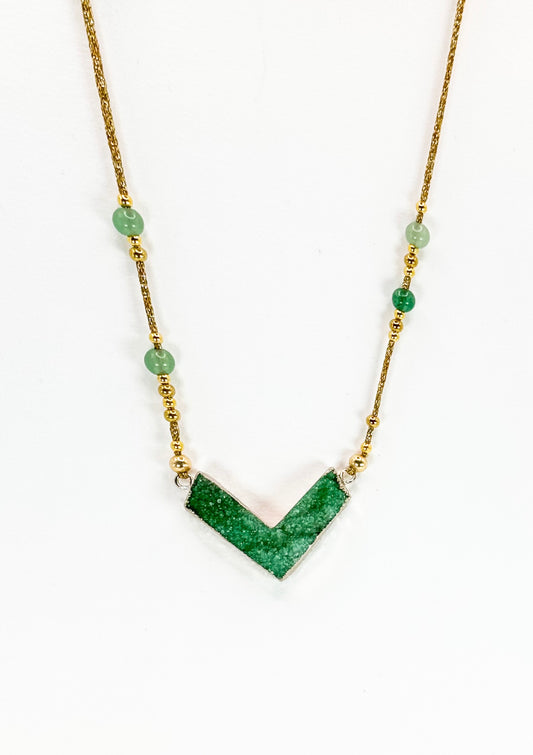 Collier VITTORIA Vert - MTFORJEL