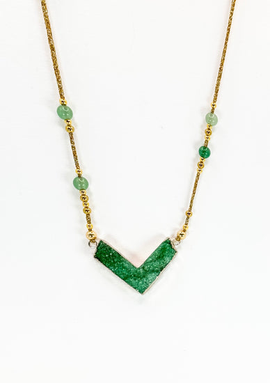 Collier VITTORIA Vert - MTFORJEL