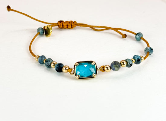 Bracelet ACQUA RETA Bleu ciel - MTFORJEL
