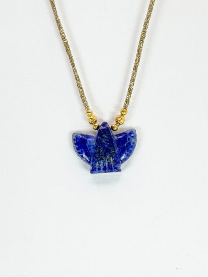 Collier ANIMALACELU  Bleu n°2 - Lapis lazuli - MTFORJEL