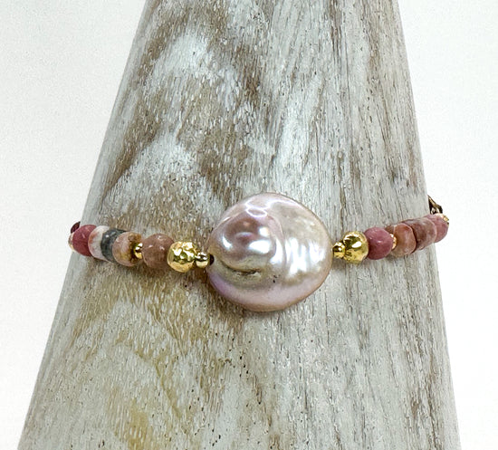 (Copie) Bracelet DOLCEZZA LIA Rose - Rhodonite - MTFORJEL