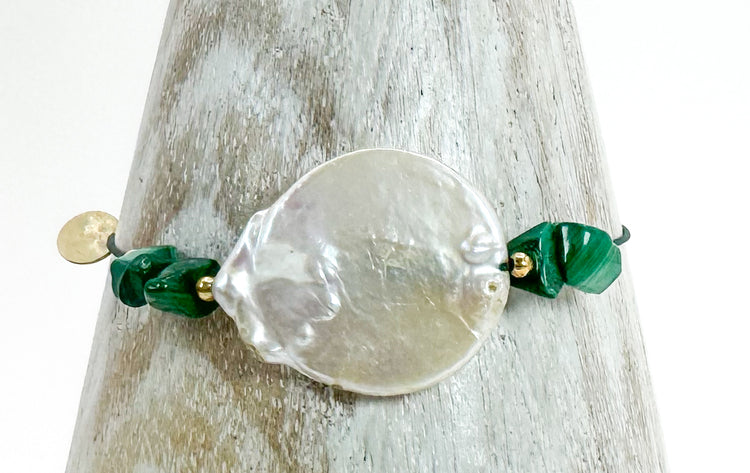 Bracelet DOLCEZZA LIA Vert foncé - Malachite - MTFORJEL