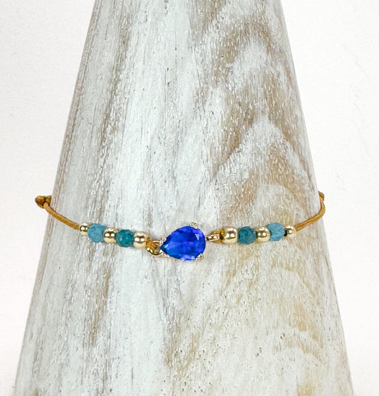 Bracelet ACQUA LARMA Bleu vibrant - MTFORJEL