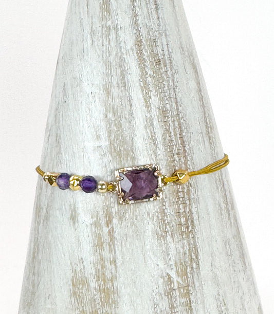 Bracelet ACQUA RETA n°1 Violet - MTFORJEL