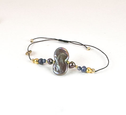Bracelet INFEZZA LIA Bleu - Lapis Lazuli - MTFORJEL
