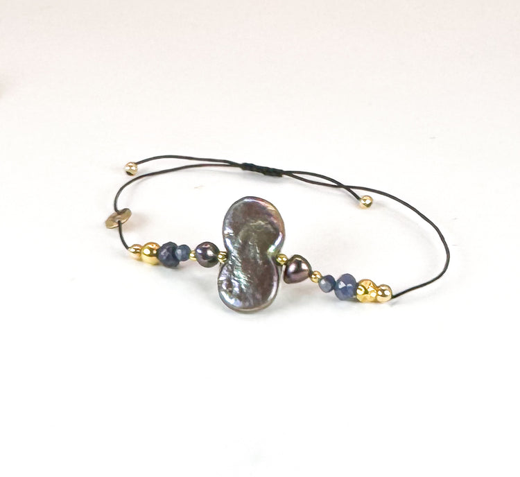 Bracelet INFEZZA LIA Bleu - Lapis Lazuli - MTFORJEL
