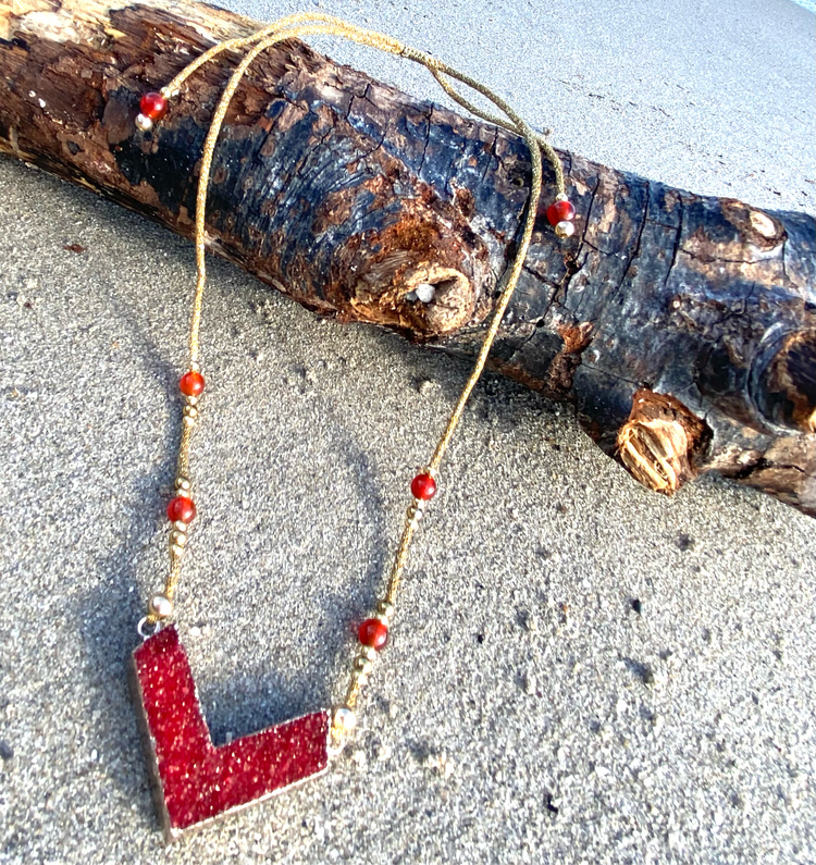 Collier VITTORIA Rouge - MTFORJEL