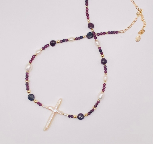 Collier FERVORE n°1 Grenat - MTFORJEL