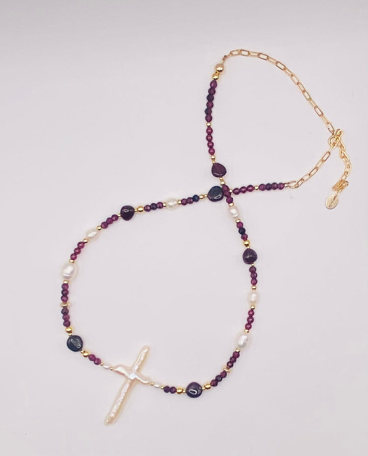 Collier FERVORE n°1 Grenat - MTFORJEL