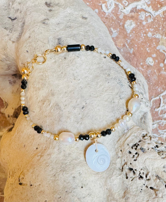 Bracelet Œil noir - Onyx - MTFORJEL