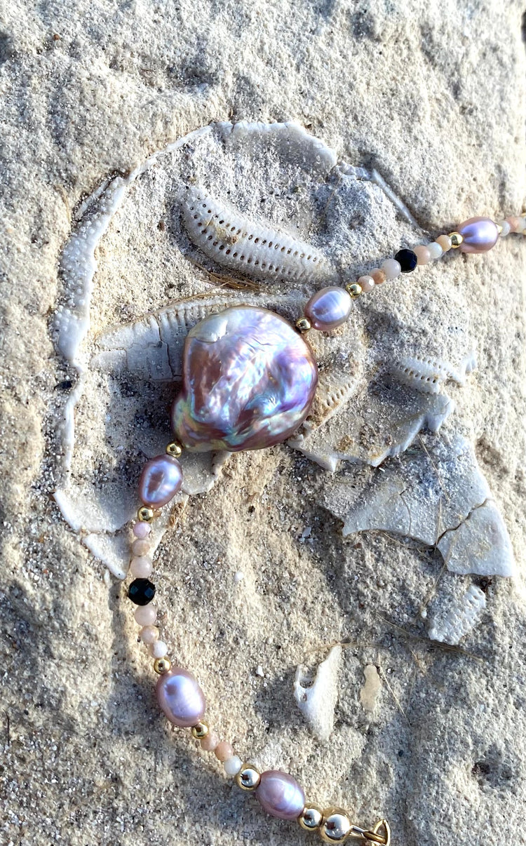 Bracelet DOLCEZZA Rose - Pierre de Soleil - MTFORJEL