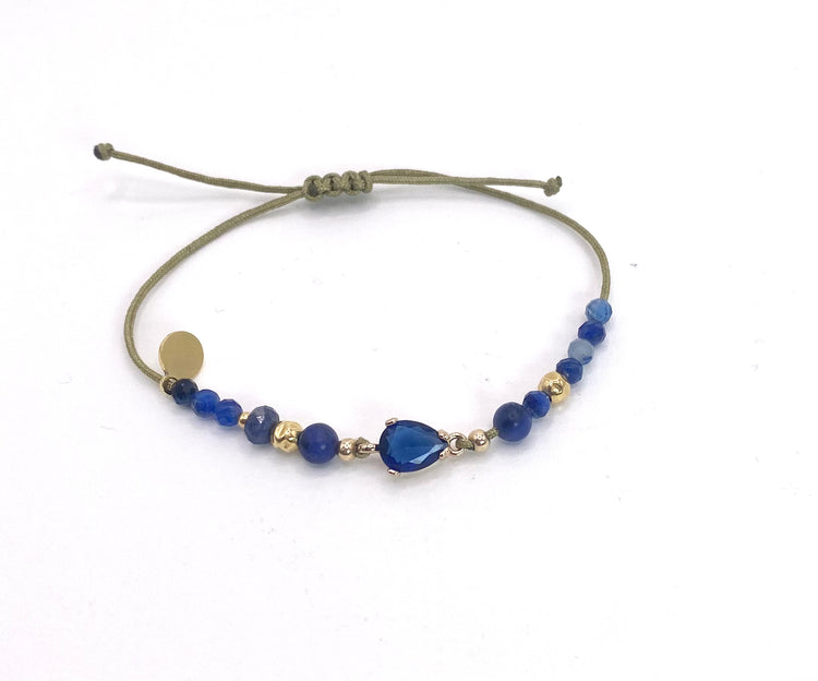 Bracelet ACQUA LARMA Bleu foncé - MTFORJEL