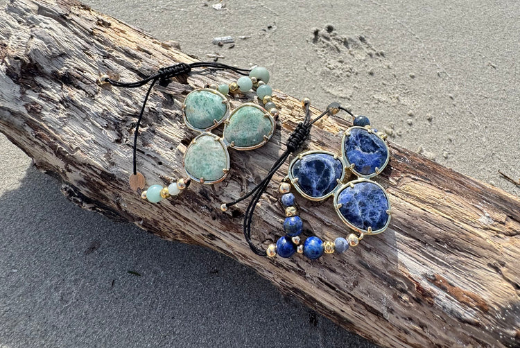 Bracelet FORTUNA DUO Bleu - Sodalite - MTFORJEL