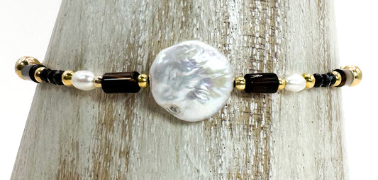 Bracelet DOLCEZZA Marron - Agate - MTFORJEL