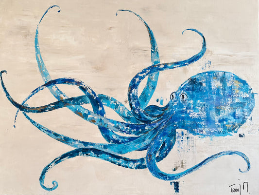 "POULPY BLUE" - MTFORJEL