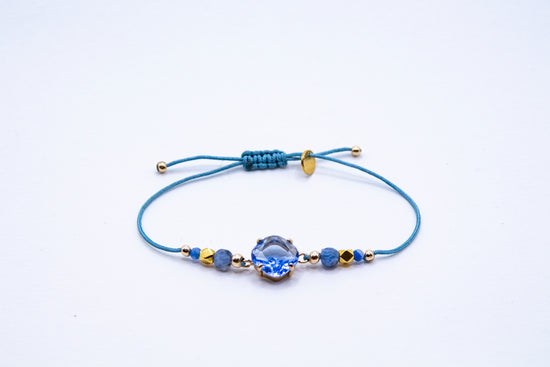 Bracelet ACQUA PAVI n°1  Bleu clair - Tanzanite - MTFORJEL