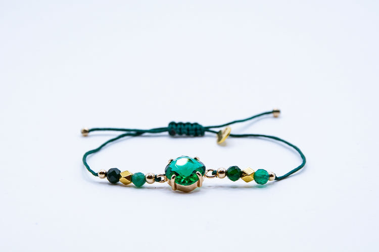 Bracelet ACQUA PAVI n°1  Vert foncé - MTFORJEL