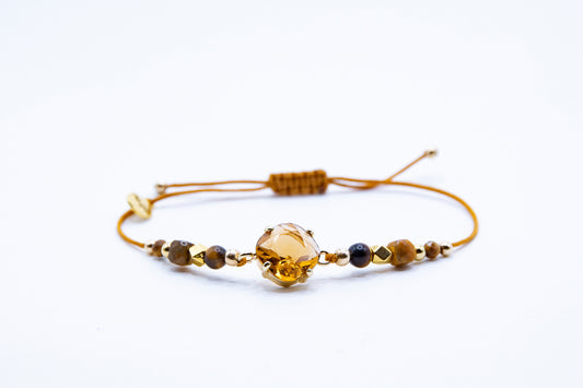 Bracelet ACQUA PAVI n°1  Marron - MTFORJEL