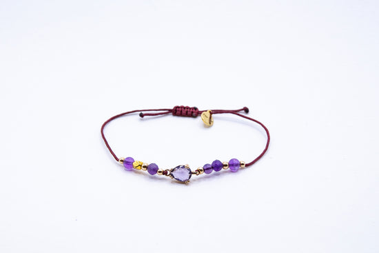 Bracelet ACQUA LARMA n°1 Violet - MTFORJEL