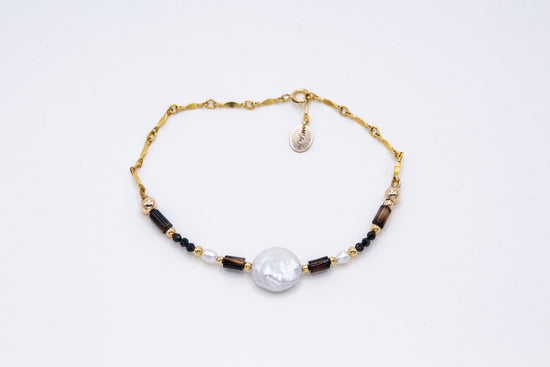 Bracelet DOLCEZZA Marron - Agate - MTFORJEL