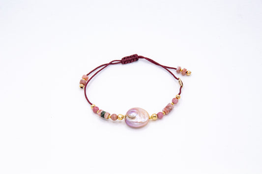 Bracelet DOLCEZZA LIA Rose - Rhodonite - MTFORJEL